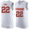 Syracuse Faculdade de laranja # 22 Dave Bing Basketball Jersey # 23 Frank Howard Malaquias Richardson Mens costurado número personalizado Nome Nome Camisas