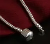 Fábrica al por mayor 925 encanto pulseras de plata esterlina 3mm serpiente cadena ajuste pandora bangle brazalete brazalete joyería regalo para hombres mujeres