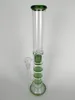 18-mm-Verbindung, grünes dreischichtiges Glasrohr, 47 cm hoch, das Glasrohr 5 cm im Durchmesser, 5 mm dick