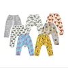 Pantaloni per bambini in PP Bambini Cartoon Animal Print Pantaloni Harem Neonati maschi Leggings in cotone Moda caldi pantaloni Flamingo Fox Abbigliamento casual YL954