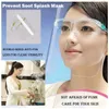 US Stock Neue Anti-Beschlag-Schutzbrille gegen Verschmutzung, Gesichtsmaske, ölspritzwassergeschützte Schutzschildmaske FY8038