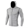 Mens Musculação Hoodie Ginásio Treino Camisas Com Capuz Jaqueta Esporte Treino Homens Chandal Zipper Hoodies Roupas Com Capuz Jaqueta Com Capuz