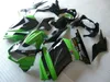 Injektionsfeoking Body Kit för Kawasaki Ninja ZX250R ZX 250R 2008 2010 2012 Bodywork EX250 08 09 10 12 Fairings Set KK01