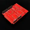 Freeshipping 4 x DRV8825 Stepper Motordrivrutin med kylfläns + CNC Expansionskort + U R / 3 Board USB-kabelkit för 3D-skrivare