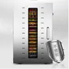Commercial 16 Layers Fruit Dryer Food Vegetable Dehydrator Soluble Bean Air Dryer Dry Fruit Mini Snack Drying Machine