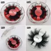 25mm lange 3D Mink Eyelashes 4D 6D 5D Large Mink Eyelashes valse wimpers 12 sets gratis verzending