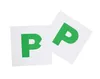 100pcs magnetic backing sticker Fully Magnetic Green P Plates 2 Pack, Extra Strong Stick On for New Driver