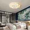 Nowe nowoczesne żyrandole LED do salonu sypialnia jadalnia akrylowe kryształowe wnętrze domowe lampy żyrandola 90-260v221a