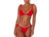 Biquinis Set 2021 OEM Atacado Fabricante Fabricante Senhoras Swimsuit Recicled Material Mulheres Swimwear Branco Bikini1