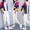 Kvinna Outfits 2 Piece Matching Set Plus Size TrackSuit Sportkläder Co-Ord Satser för Kvinnor Byxor Hoodies Topp sommarkläder