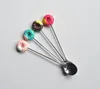 Stainless Steel Spoon Fork Coffee Dessert Spoon Stirr rods Tea Ice Cream Candy Kitchen Flatware Tableware HH9-2182