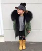 Winter Kinder Jacken Mädchen Jungen Mäntel Mit Kapuze Große Faux Pelz Kragen Kinder Oberbekleidung Baby Jungen Schneeanzug Mädchen Parkas9093532