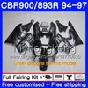 ホンダ用ボディCBR893 RR CBR900RR CBR893RR 94 95 96 97 260hm.16 CBR 893 CBR900 RR CBR 893RR 1994 1996 1996 1996 1997 1997 1996 1996 1997 Repsolオレンジフェアリングキット