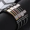 En Acier Inoxydable Silicone Bracelet Pour Hommes Simple En Caoutchouc Nouveau Design Punk Charme Bracelet Pour Bracelet De Mode Bijoux Cadeau