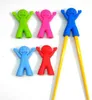 Kinderen Kids Intelligente Training Chopsticks Baby Learning Chopsticks Vroege Onderwijs Servies Gratis verzending