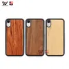 Custodie per telefoni TPU in legno con logo personalizzato di lusso con incisione antiurto per iPhone 6 7 8 Plus 11 X XR XS Max 2021 Cover posteriore moda Shell