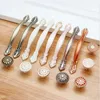 8021-Amber White Door Handles Wardrobe Drawer s Kitchen Cabinet Knobs and Handles Fittings for Furniture Handles European Style5804255