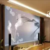 Moderno personalizado criativo 3d papéis de parede arte abstrata fumaça grande mural da parede do agregado familiar sala estar quarto background3684065