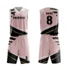 men's reversible basketball jersey double sided big size high quality suit shirt custom basketball uniform