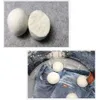 Laine blanchisserie balles pour linge lave-linge haut de gamme laine Sèche-balles réutilisable naturel Assouplisseur 6CM 60pcs