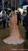 Elegant Kaftan Abaya Arabic Evening Dresses Beaded Sequins Appliques Chiffon Long Formal Gowns Dubai Muslim Prom Dresses2512086