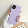 2021 Fashion Soft Silicone TPU Phone Cases Shockproof Dirty Resistant For iPhone 11 12 Pro Xs Max Xr X Back Cover Shell Wholesale