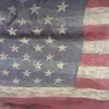 Vintage Burnout USA American Flag Star Stirpe Print Unisex Men Women Scarf Shawl Wrap Schal Soft Lightweight All Season Gift