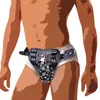 Ceinture de chasteté en cuir Dispositif de chasteté masculine Cage à coq Scrotum Ball Stretcher Anneau de pénis Prison Bird Sex Toys pour hommes Sex Shop Y19070602