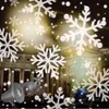 Nevicata Fiocco di neve Proiettore Luce laser LED Luci natalizie per esterni Impermeabile per la casa Festa in giardino Decorazione domestica