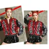 Multi Style Womens Sequin Long AKA 08 13 Jackets Bling NightClub Stage Performance Clothing Hip Hop Short Outerwear & Coats