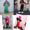 Kids Dance Costumes For Jazz Long Sleeve Tops Pants Hip Hop Clothing Girls Ballroom Stage Street Dance Performance Wear DNV11077