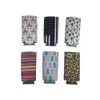 15 Styles Slim Can Sleeve Sunflower Neoprene Isolator Cooler Baseball Can Holder Water Bottle Cover Bottle Case Pouch Leopard FL5493388