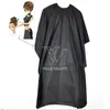 Hot Selling Hair Cutting Hairdressing Cloth Barbers Hairdresser Large Salon Adult Waterproof Cape Gown Wrap Black Hairdresser Cape Gown Wrap