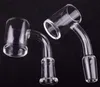 Flat Top Gavel Nail 4mm Bottom Quartz Banger 10mm 14mm 18mm 45 & 90 Flat Top Quartz Bangers For Glass Bongs Dab Rigs