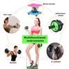 Ab Wheels Roller Stretch Elastic Abdominal Resistance Pull Rope Tool Abdominal Muscle Midje Mag tr￤ningstr￤nare