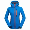 Jaquetas de lã de lã de alta qualidade feminino Bionic Softshell Jackets Outdoor à prova de vento e moletons respiráveis ​​à prova d'água