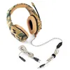 Onikuma K1B PS4 Gaming Headset med MIC Röd Camouflage Noise-Canceling Headphones för PC Cell Phone Ny Xbox One Laptop Computer Earphone