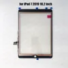 50pcs Touchscreenglas Panel mit Digitalisierer für iPad 7 7th 8. 8. 2019 2020 A2197 A2200 A2198