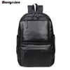 Männer Rucksack Leder Männlichen Funktions Taschen Männer Wasserdichte Rucksack PU Große Kapazität Tasche Schule Taschen Für Teenager