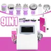 US Stock 9 In 1 Ultrasonic Cavitation Therapy RF Vacuum Photon Led Laser Body Slimming Fat Burning Wrinkle Removal Beauty Machine