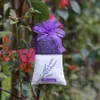 Paars Katoen Organza Lavendel Sachet Bag DIY Gedroogde Bloem Pakkettas Bruiloft Gift Wrap RRA2051