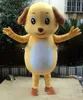 2018 hot koop gele hond mascotte kostuum volwassen grootte gele hond mascotte kostuum gratis verzending