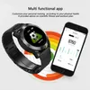 ساعة ذكية 1.3 بوصة IP68 للماء بلوتوث 4.2 Smartwatch القلب رصد معدل البوصلة الرياضة ووتش لالروبوت ios