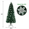 New Christmas 7FT Small Light Fiber Optic Christmas Tree 290 Branches