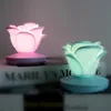 New Touch Three-Shift Dimmable night lights Romantic Rose Light USB Rechargeable Desk Lamp flower LED Atmosphere Lamp gift for lover kids