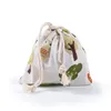ショッピングバッグ再利用可能なフルーツ野菜収納ハンドバッグ新しい化粧品バッグメイクアップケース女性トイレタリーストレージYQ01615