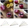 Stainless Steel Martini Cocktail Pick Fruit Sticks Titanium Gold Rose Gold Colors Bar Tools Drink Stirring Sticks Martini Picks