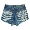 Fashion Summer Denim Womens Shorts Sexy Butt Ripped Jeans Shorts High Waisted For Women Cool Hole Short Jeans