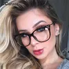 TR90 Anti-blue Cat Sunglasses Frames Men Women Optical Fashion Computer Glasses 45818