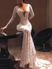 Sexy Full Lace Mermaid Wedding Dresses Vintage Open Back Sheer Deep V Neck lace Applique Floor Length Wedding Dress Bridal Gowns vestidos